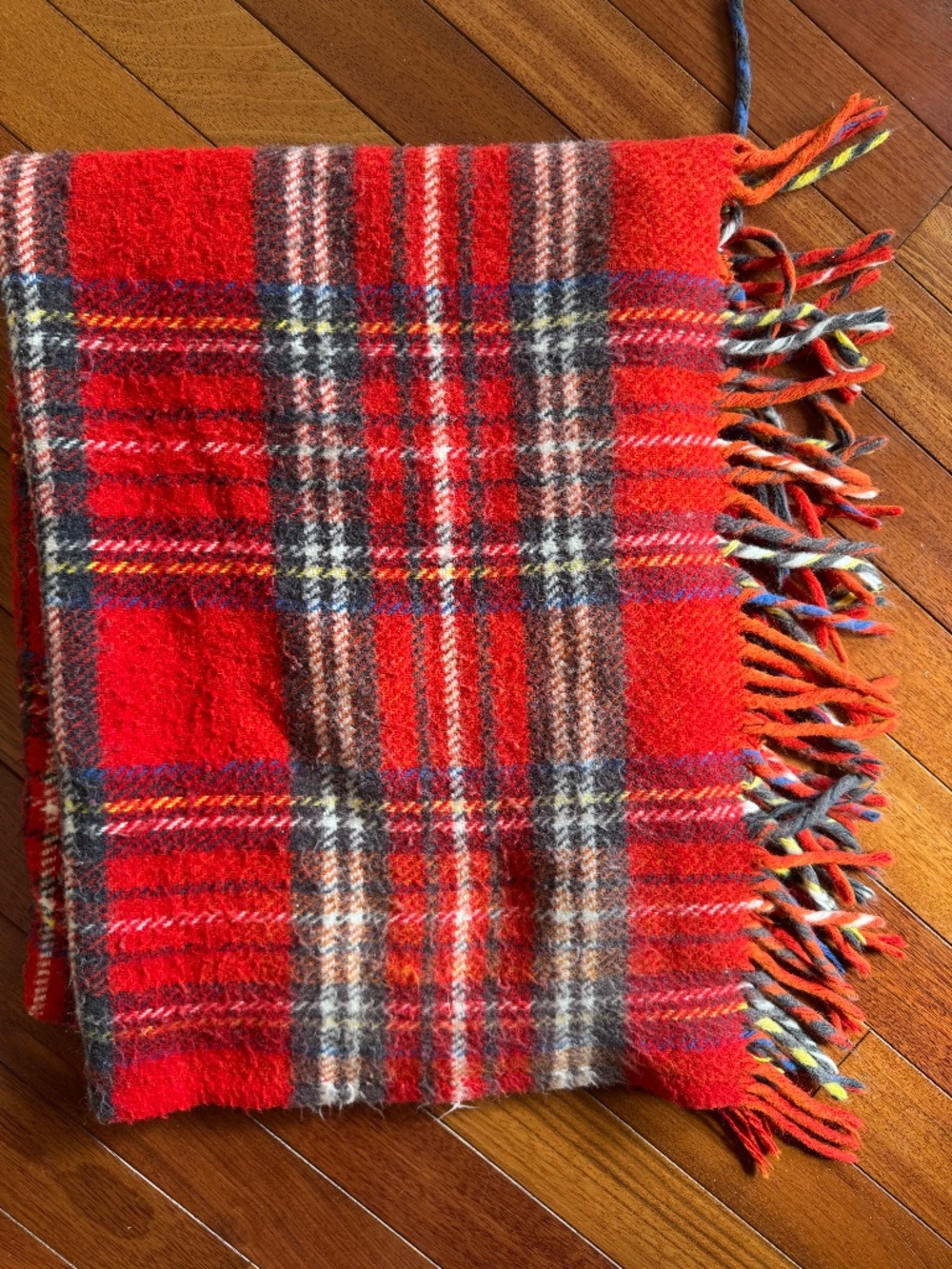 Vintage Holiday Throw